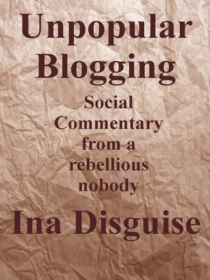 cover image of Unpopular Blogging
